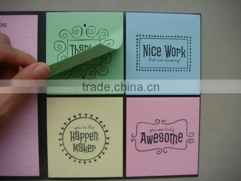 2014 Top Quality Self-adhesive Removable Notes