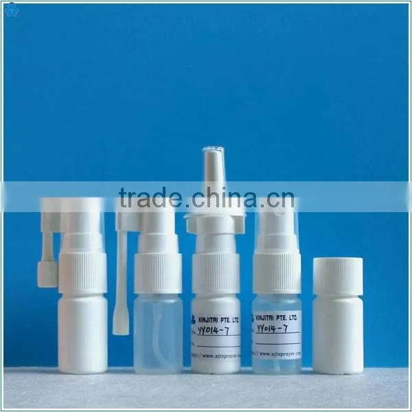 5ml White Color PP Oral Spray Bottle with Rotatable Rod Nozzle