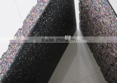 MAT-0663 Gym Rubber Flooring Tile