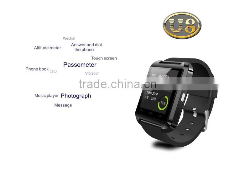 2016 new Smart Watches U8/smart bluetooth watch/Wristbands