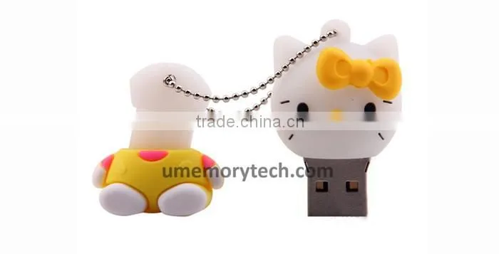 Promotional Christmas products novelty cartoon usb flash drive pen drive usb stick