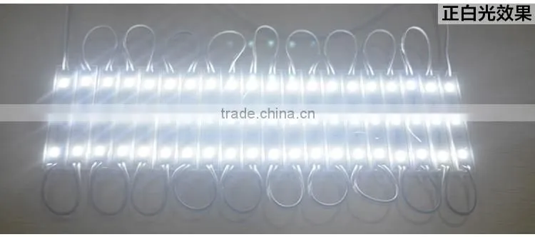 Flexible Led Light Led Downlight Module Super Bright 5730LED Module 3 LEDS Waterproof IP67 SMD modules white light