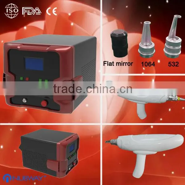 factory director Update nd yag q-switch laser tattoo laser gun with tattoo removal beauty machine