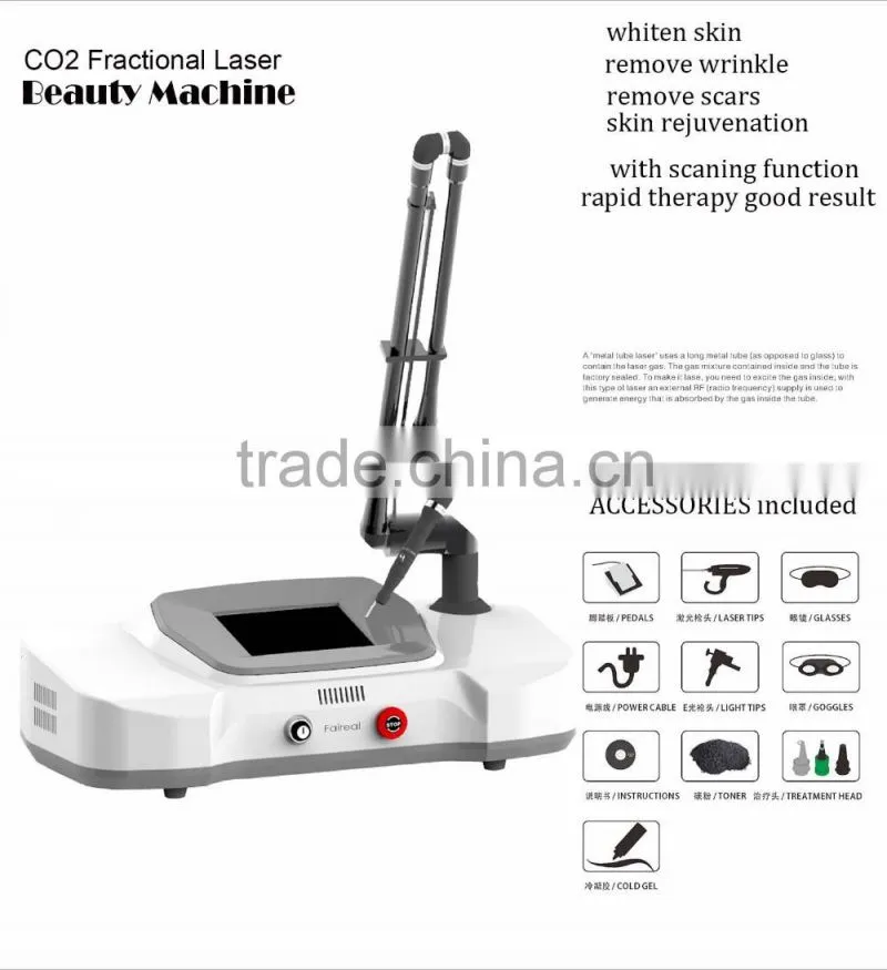 Faireal CO2 Fractional Laser Machine, Portable Scar removal skin rejuvenation, can be home use laser