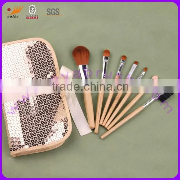 7pcs Best Quality Makeup Brushes Kits With OEM design