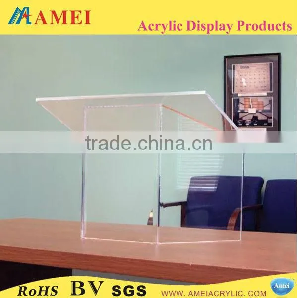 Crystal acrylic podium,church lectern,lucite pulpit