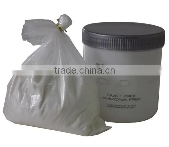 Dust free white color gentle formula oxygen hair bleaching powder 500g
