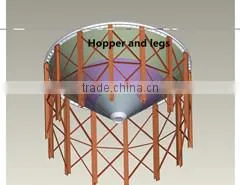 fumigation silo metal bolt bins maize storage tank