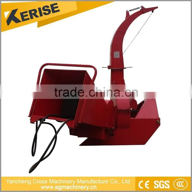 CE approved super pto tractor wood chipper for sale
