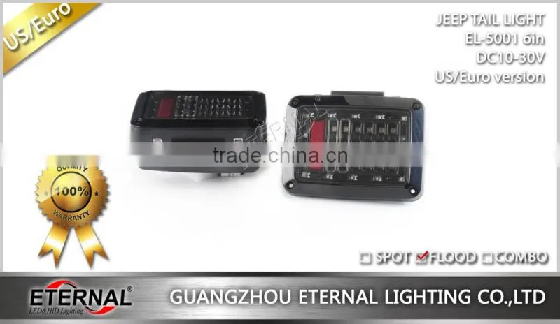 07-16 Jeep Wrangler JK led tail light 4x4 off-road running turn brake reverse rear lamp