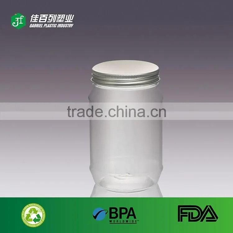 Factory price high quality 80ml Clear Plastic Jars manufacturer