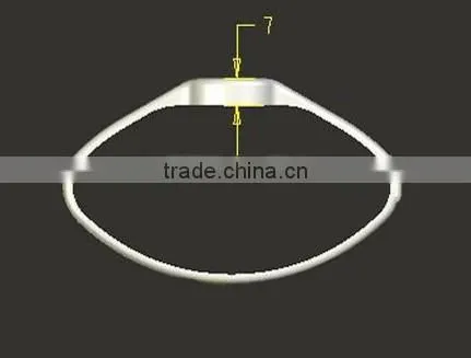 Waterproof Passive RFID Make Rubber Bracelets with Classic 1K Chip by China Factory