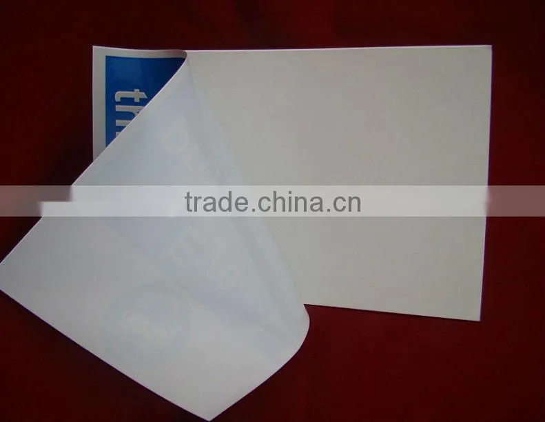 High quality custom self adhesive pvc safety sign sticker