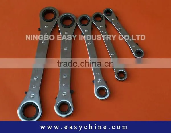Palstic Cover Offset Ring Double Ratchet Spanner Set