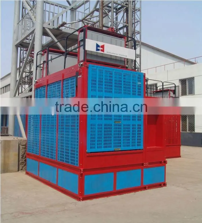 Good quality 1.2 ton construction elevator SC120 with best price