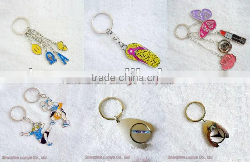 2013 new Fashion cute metal key chain
