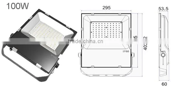 VMT 80W 150W FL1882 die casting aluminum led SMD flood light housing