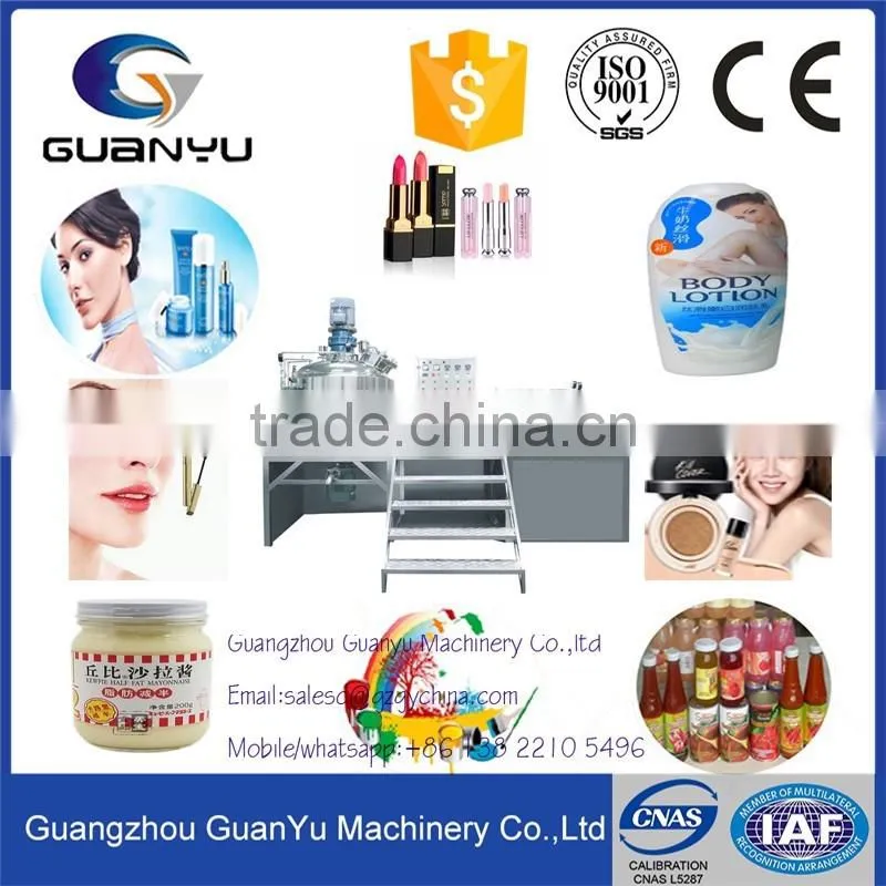 200L Homogenizer mixer machine for mayonnaise mixing and mayonnaise emulsifying in mayonnaise making machine