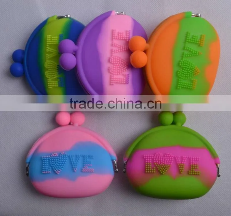silicone wallet bag