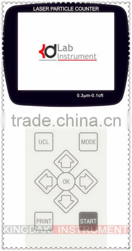 dust/air/portable laser particle counter particle counter Built-out Printer