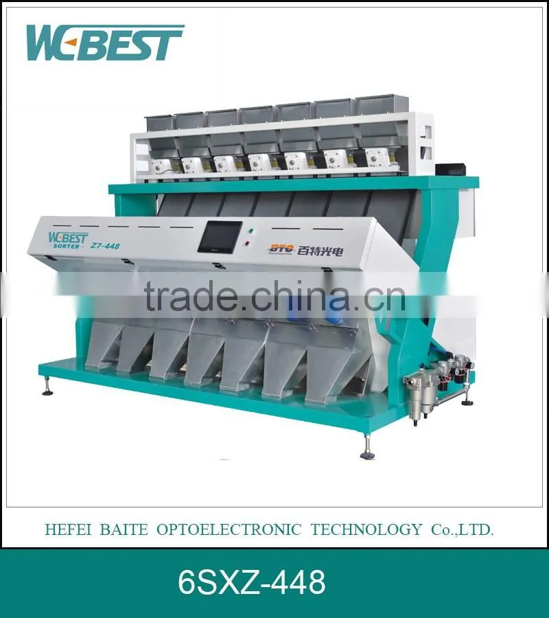 Overseas service vegetables color sorter with CCD camera