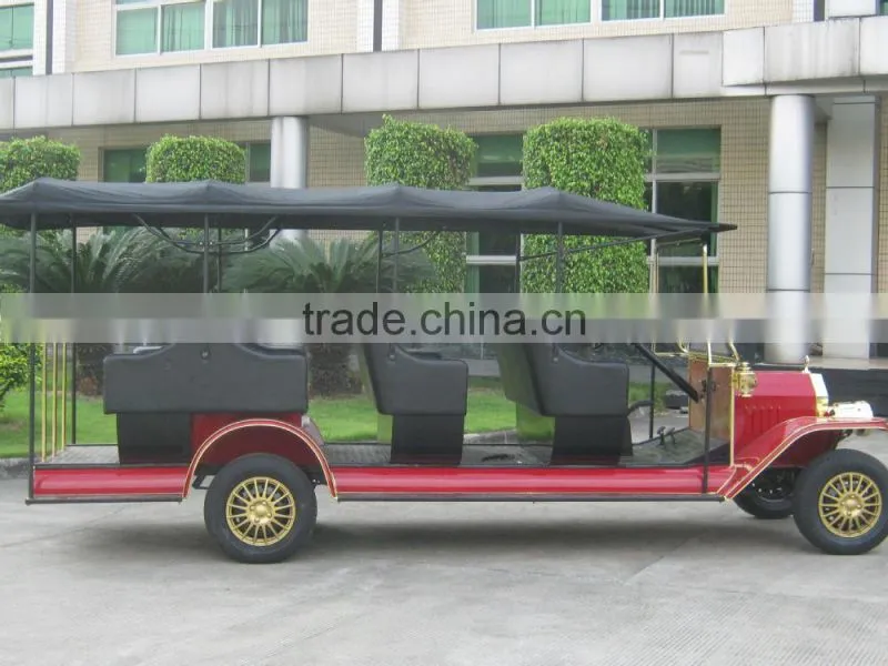 Comfortable elegant battery powered golf club cart antique electric vehicle