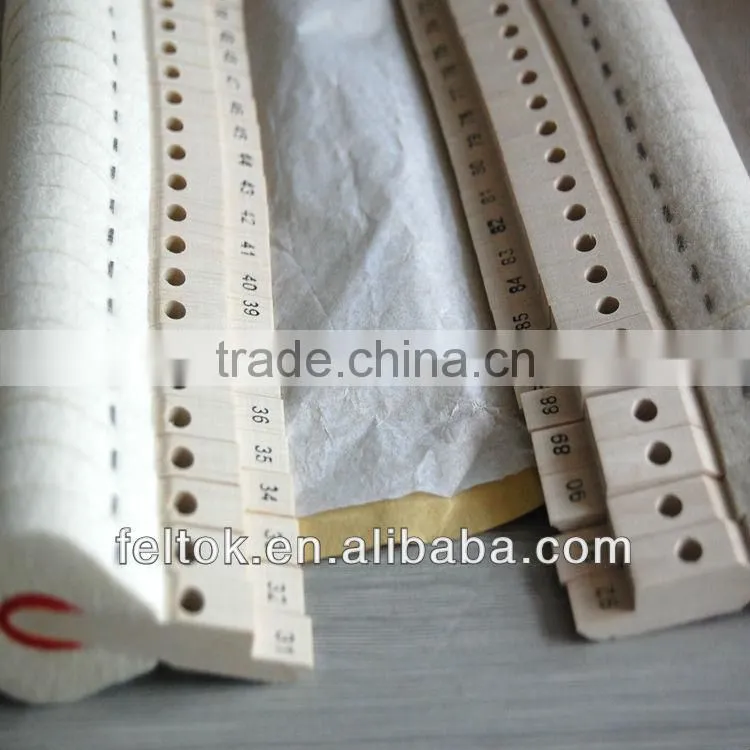Brass musical instruments /piano felt /damper felt