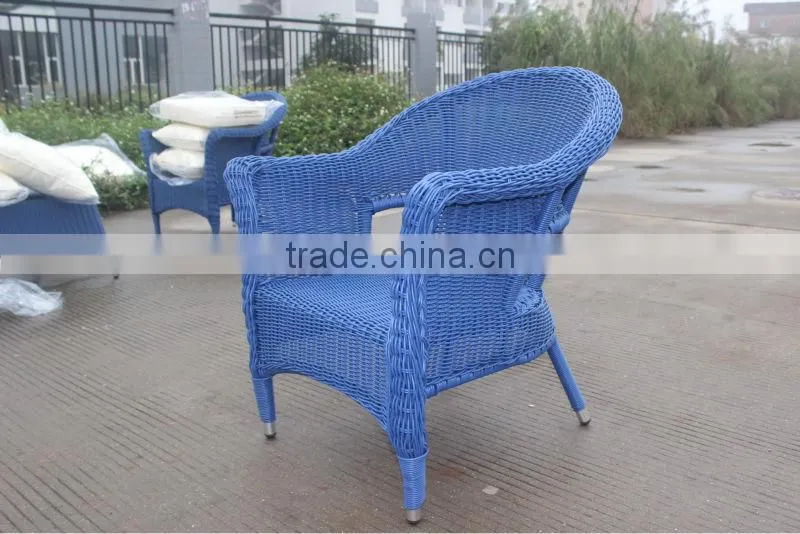 A - round wicker sofa patio garden rattan sofa set CF872