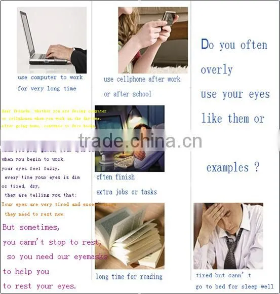 Multifunctional Wholesale Eye Mask For Sleeping