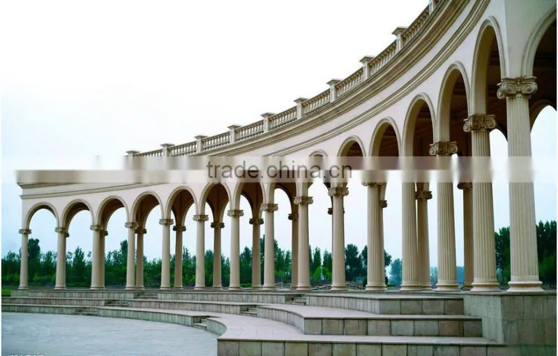 GRC FRP Fiberglass Decorative Roman column