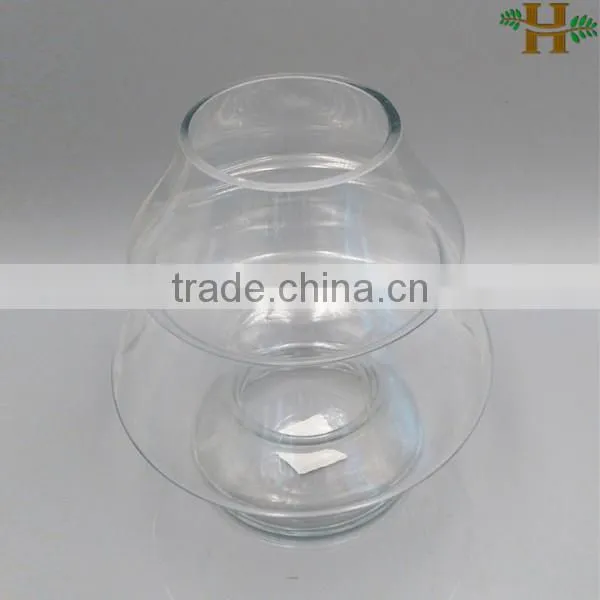 Christmas tree shaped glass vases for decorations