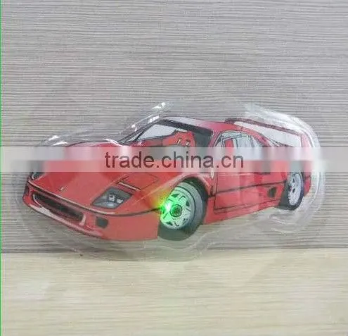 led light up pvc clothing patches
