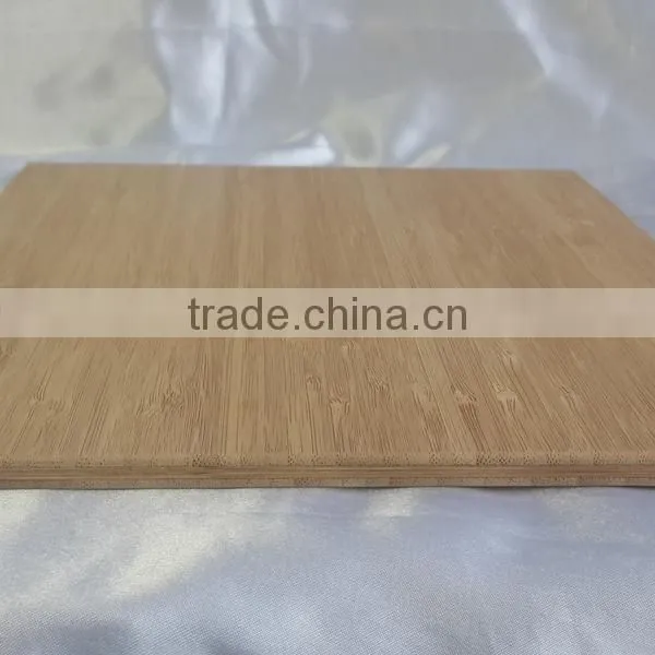 Unfinished durable enviromental vertical 3-ply bamboo plywood sheet 6.5mm