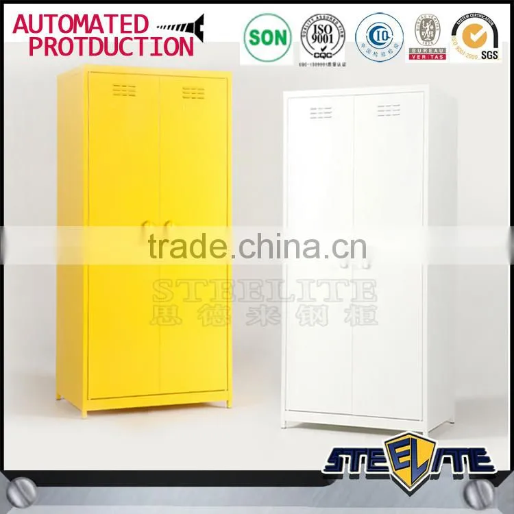 Steel bedroom cabinet cheap wardrobe closet design