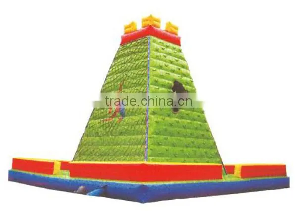 Manufacturer supply inflatable climbing wall,indoor climbing toys