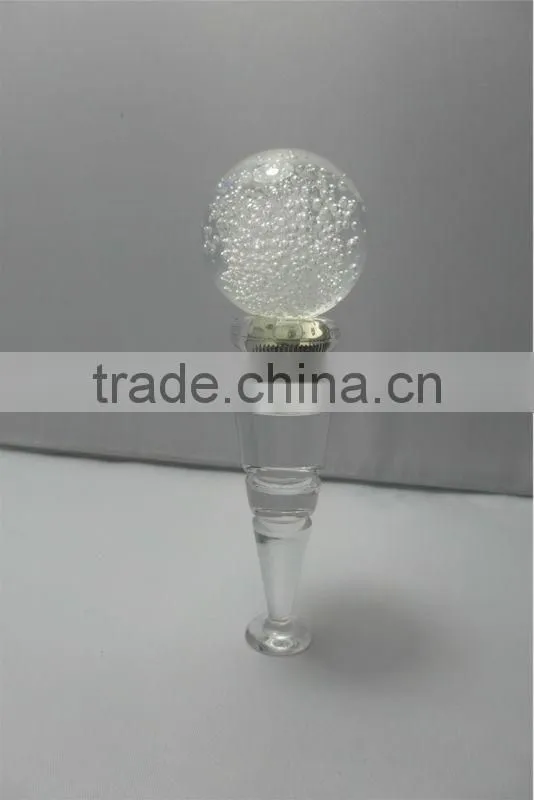 2016 China LED deer shape acrylic wholesale wine stoppers
