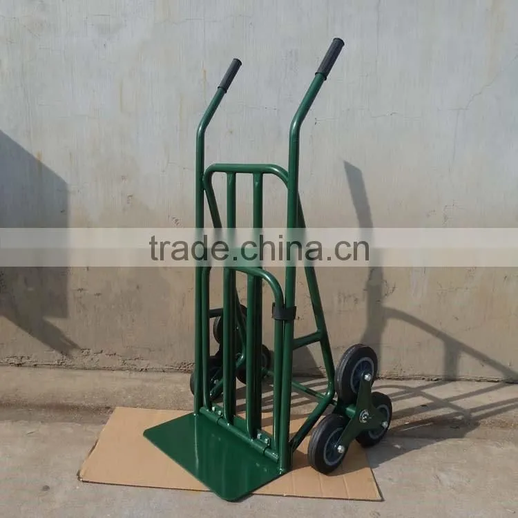 steel material heavy duty hand truck with removable extensive toe plate
