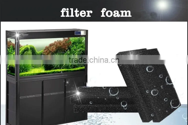 black customised filter foam