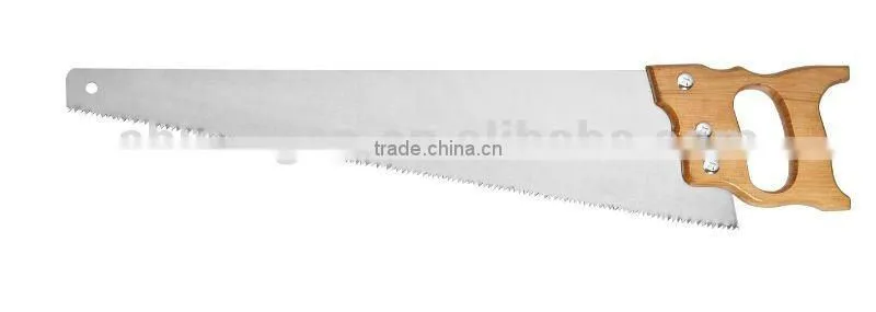 wooden hand saw for cutting wood