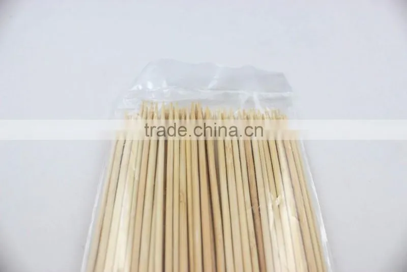 121-10 6" disposable food Kebab BBQ bamboo skewer