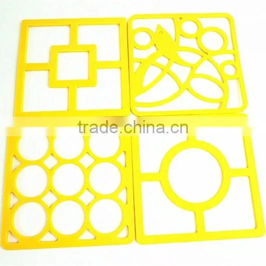 16096 silicone high temperature heat insulation mat kitchenwares silicone mat flexible silicone heating mat