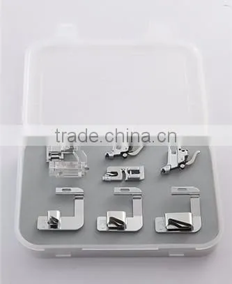 7 pcs Bias HEMMER BINDER Foot Set For Singer Brother Toyota Pfaff Babylock Simplicity Kenmore Home Sewing Machine
