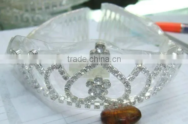 Cupchain rhinestone bridal Headband Jeweled Hair Ornament