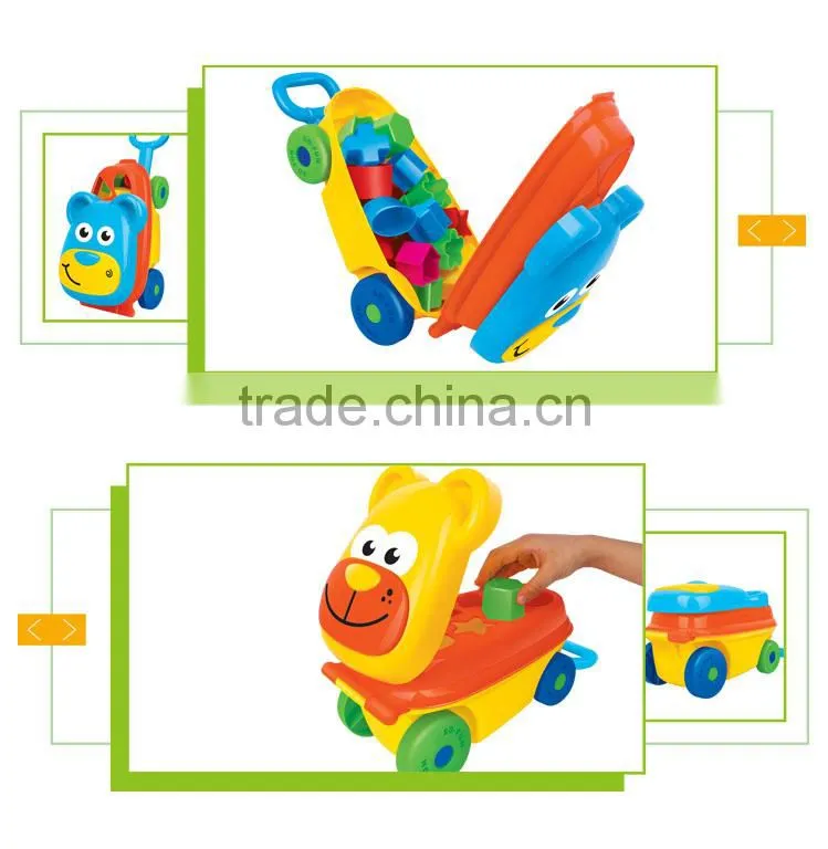 Good sale bear toy kids bag car building bricks best selling products for kids