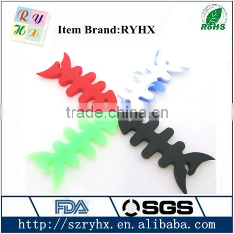 2012 silicone earphone cable winder