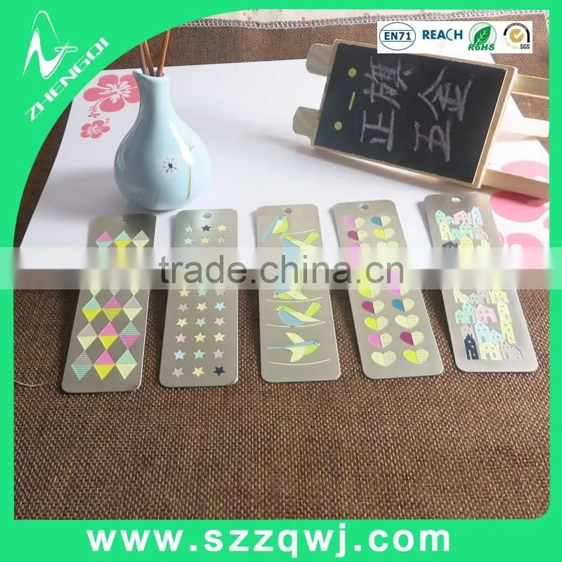 art & collectible fancy metal bookmark for souvenir and wedding decoration gifts