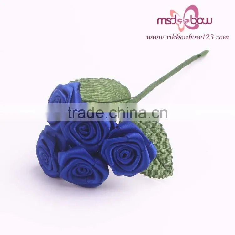 ribbon flowers making rose bouquet, making satin ribbon flowers