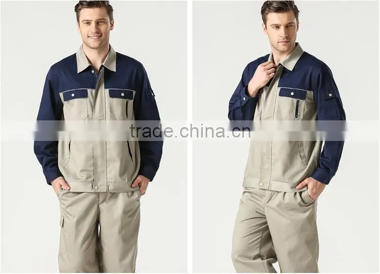 hot sale Winter Jacket And Pants Workwear For Factory Worker Uniform