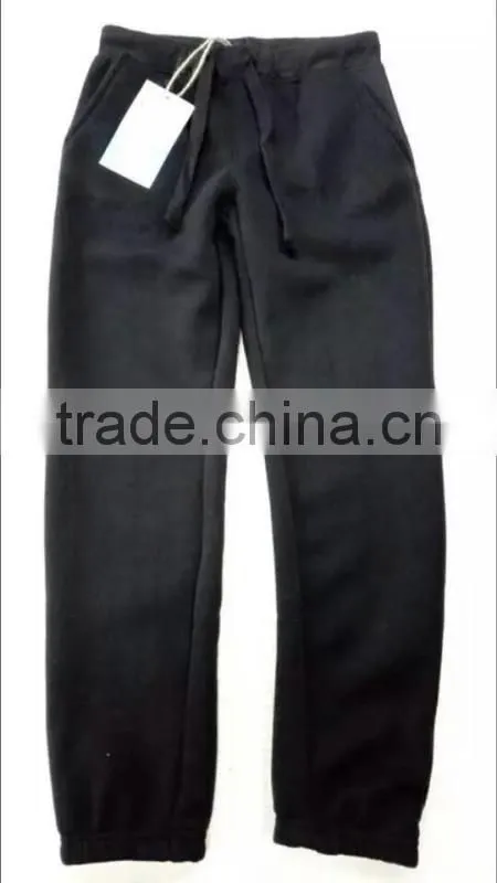 Kid's new pattern factory price fashion fleece pants apparel stock lots