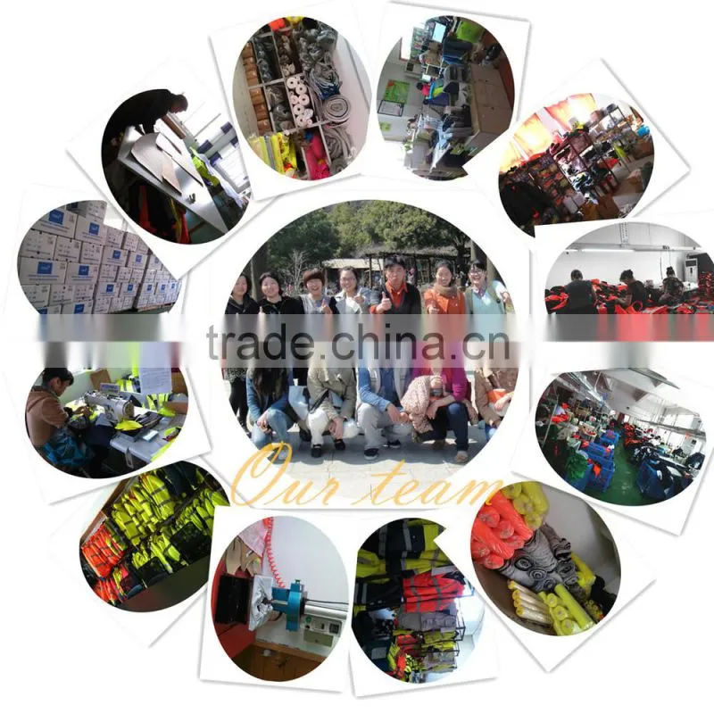 high visibility security padding guard safety vest custom logo